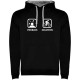 суичър,мъжки,пуловери,kruskis,problem,solution,bike,two,colour,hoodie,black,grey,(black)