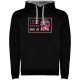 суичър,мъжки,пуловери,kruskis,sexier,on,a,bike,two,colour,hoodie,black,grey,(black)