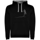 суичър,мъжки,пуловери,kruskis,shadow,tennis,two,colour,hoodie,black,grey,(black)