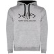 суичър,мъжки,пуловери,kruskis,simply,diving,addicted,two,colour,hoodie,heather,grey,black,(grey)