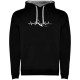 суичър,мъжки,пуловери,kruskis,spearfishing,heartbeat,two,colour,hoodie,black,grey,(black)