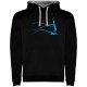 суичър,мъжки,пуловери,kruskis,stella,sail,two,colour,hoodie,black,grey,(black)