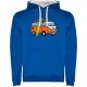 суичър,мъжки,пуловери,kruskis,surf,hippie,van,surf,two,colour,hoodie,royal,blue,white,(blue)