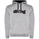 суичър,мъжки,пуловери,kruskis,word,diving,two,colour,hoodie,heather,grey,black,(grey)