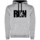 суичър,мъжки,пуловери,kruskis,word,run,two,colour,hoodie,heather,grey,black,(grey)