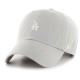 шапка,всички,шапки,47,mlb,los,angeles,dodgers,base,runner,clean,up,mlb,cap,grey,(grey)