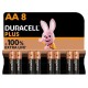 батерии,duracell,plus,extra,life,lr6,mn1500aa8,pack,aa,alkaline,battery,golden,(silver)