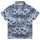 риза,с,къс,ръкав,детски,ризи,boss,j25o38,short,sleeve,shirt,blue