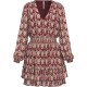 рокля,дамски,поли,и,рокли,pepe,jeans,gala,long,sleeve,short,dress,red