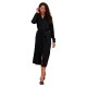рокля,дамски,поли,и,рокли,vila,morose,long,sleeve,dress,black