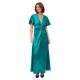рокля,дамски,поли,и,рокли,vila,sittas,short,sleeve,long,dress,alhambra,(green)