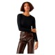 тениска,дамски,тениски,vero,moda,ivy,long,sleeve,t,shirt,black,(black)