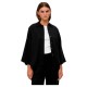 риза,с,дълъг,ръкав,дамски,блузи,дамски,ризи,object,tilda,boxy,long,sleeve,shirt,black,(black)