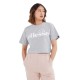 тениска,дамски,тениски,ellesse,silo,cropped,short,sleeve,t,shirt,grey,marl,(grey)