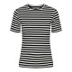 тениска,дамски,тениски,pieces,ruka,short,sleeve,t,shirt,cloud,dancer,stripes,black,(black)