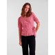 дамски,блузи,дамски,ризи,pieces,tala,2,4,wrap,short,sleeve,blouse,pink,(beetroot,purple,aop,small,flower)