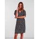 рокля,дамски,поли,и,рокли,pieces,tala,2,4,wrap,short,sleeve,dress,black,(black,aop,dot)