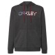 блуза,мъжки,пуловери,oakley,teddy,hoddie,full,zip,sweatshirt,dk,grey,hthr,american,flag,(grey)