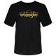 тениска,дамски,тениски,wrangler,logo,short,sleeve,t,shirt,black,(jet,black)