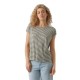 тениска,дамски,тениски,vero,moda,ava,plain,stripe,short,sleeve,t,shirt,green,(laurel,wreath,stripes,pristine)
