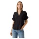 дамски,блузи,дамски,ризи,vero,moda,beauty,short,sleeve,blouse,black,(black)
