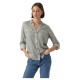 риза,с,дълъг,ръкав,дамски,блузи,дамски,ризи,vero,moda,bumpy,new,long,sleeve,shirt,laurel,wreath,stripes,snow,white,(green)