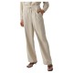 панталони,дамски,панталони,vero,moda,jesmilo,wide,leg,fit,pants,silver,lining,(beige)