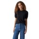 тениска,дамски,тениски,vero,moda,kerry,2,4,short,sleeve,t,shirt,black