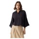 дамски,блузи,дамски,ризи,vero,moda,natali,crop,3,4,sleeve,shirt,black
