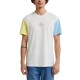 тениска,мъжки,тениски,lee,relaxed,color,block,short,sleeve,t,shirt,beige,blue,(ecru)