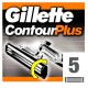 хигиена,аксесоари,gillette,continos,contour,plus,5,units,silver,(multicolor)