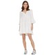 рокля,дамски,поли,и,рокли,only,thyra,peplon,3,4,sleeve,dress,beige,(cloud,dancer)