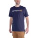 тениска,мъжки,тениски,carhartt,core,logo,relaxed,fit,short,sleeve,t,shirt,blue,(navy)
