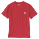 тениска,мъжки,тениски,carhartt,k87,relaxed,fit,short,sleeve,t,shirt,red,(fire,red,heather)