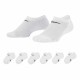 чорапи,мъжки,чорапи,дамски,чорапи,nike,rn0017,no,show,socks,6,pairs,white,(white)