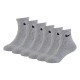 чорапи,мъжки,чорапи,дамски,чорапи,nike,rn0019,short,socks,6,pairs,grey,(dk,grey,heather)