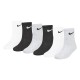 чорапи,мъжки,чорапи,дамски,чорапи,nike,rn0030,short,socks,6,pairs,multicolor,(white,dark,gray,heather)