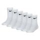 чорапи,мъжки,чорапи,дамски,чорапи,nike,un0030,short,socks,6,pairs,white,(white)