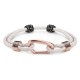 бижутерия,8,b,plus,styx,bracelet,silver,(off,white,carabiner,shiny,rose)