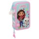 канцеларски,принадлежности,safta,gabby´s,dollhouse,double,filled,28,pieces,pencil,case,blue,(multicolor)