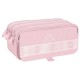 канцеларски,принадлежности,safta,kappa,basics,big,triple,pencil,case,pink,(multicolor)