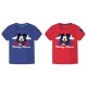 тениска,мъжки,тениски,дамски,тениски,safta,mickey,mouse,only,one,2,designs,assorted,short,sleeve,t,shirt,red,blue,(multicolor)