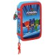 канцеларски,принадлежности,safta,pjmasks,double,filled,28,pieces,pencil,case,blue,(multicolor)