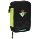 канцеларски,принадлежности,safta,real,betis,balompie,double,filled,28,pieces,pencil,case,green,(multicolor)