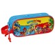канцеларски,принадлежности,safta,supershings,´´rescue,force´´,double,pencil,case,multicolor