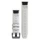 други,аксесоари,garmin,quickfit,22,silicone,strap,white,(silver)