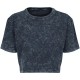 тениска,дамски,тениски,build,your,brand,acid,washed,short,sleeve,t,shirt,dark,grey,white,(grey)