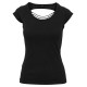 тениска,дамски,тениски,build,your,brand,back,cut,short,sleeve,t,shirt,black