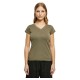 тениска,дамски,тениски,build,your,brand,basic,by062,short,sleeve,v,neck,t,shirt,olive,(green)