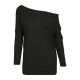 тениска,дамски,тениски,build,your,brand,batwing,long,sleeve,t,shirt,black,(black)